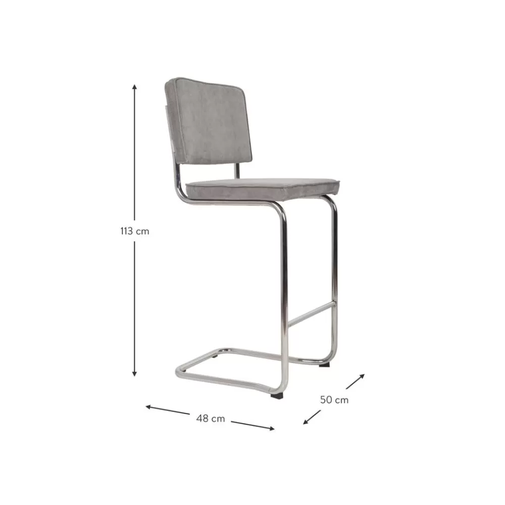 Zuiver Barkruk Ridge King Barstool- Barkrukken