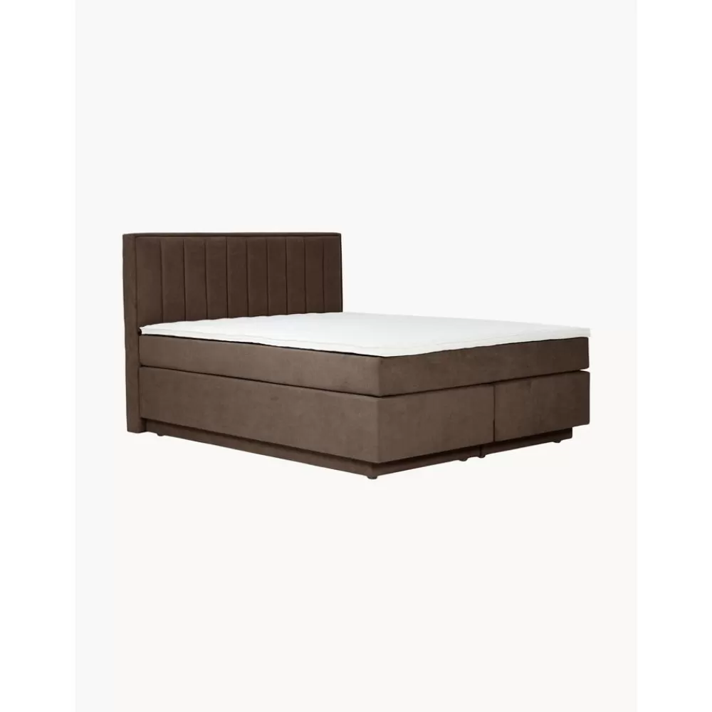 * Boxspringbed Livia Met Opbergfunctie- Bedden