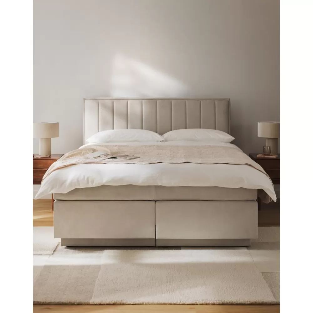 * Boxspringbed Livia Met Opbergruimte- Bedden