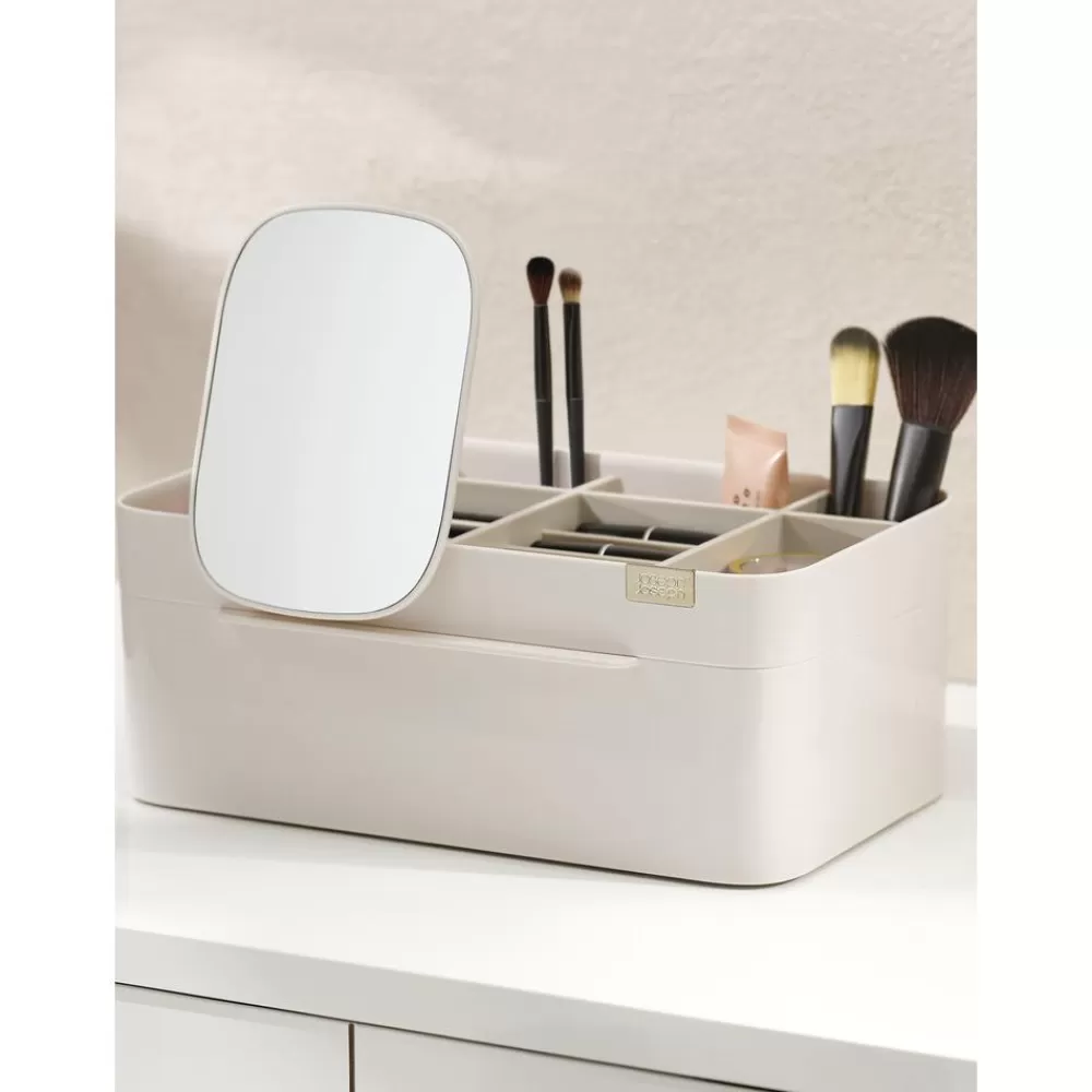 Joseph Joseph Cosmetische Organizer Viva Met Magnetische Sluiting En Spiegel- Opbergpotten & Sieradendoosjes