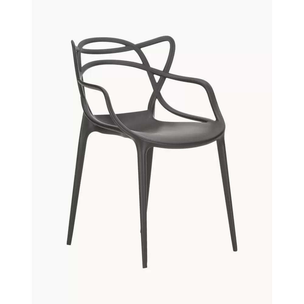 Kartell Design Armstoelen Masters, 2 Stuks- Eetkamerstoelen