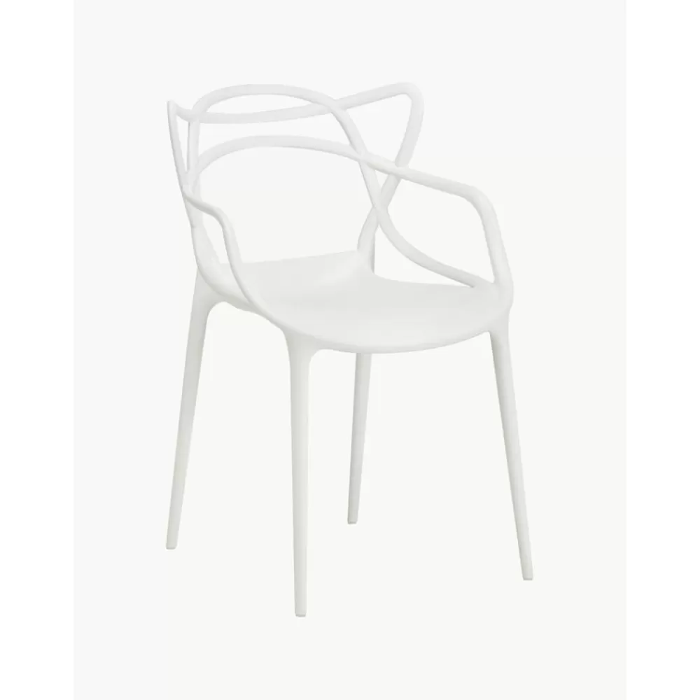 Kartell Design Armstoelen Masters, 2 Stuks- Eetkamerstoelen