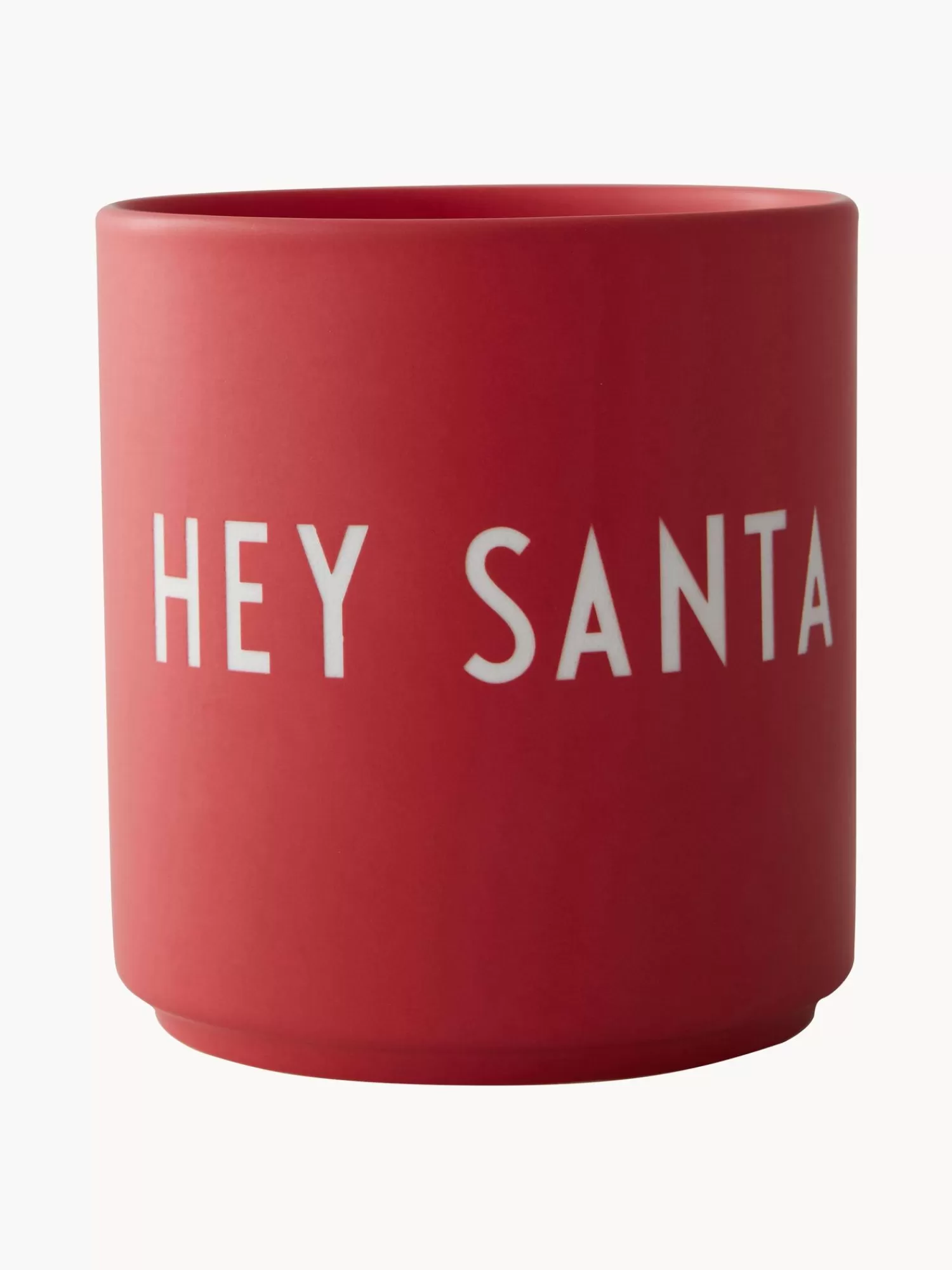 Design Letters Kopjes & Mokken>Design Beker Favourite Hey Santa Met Opschrift