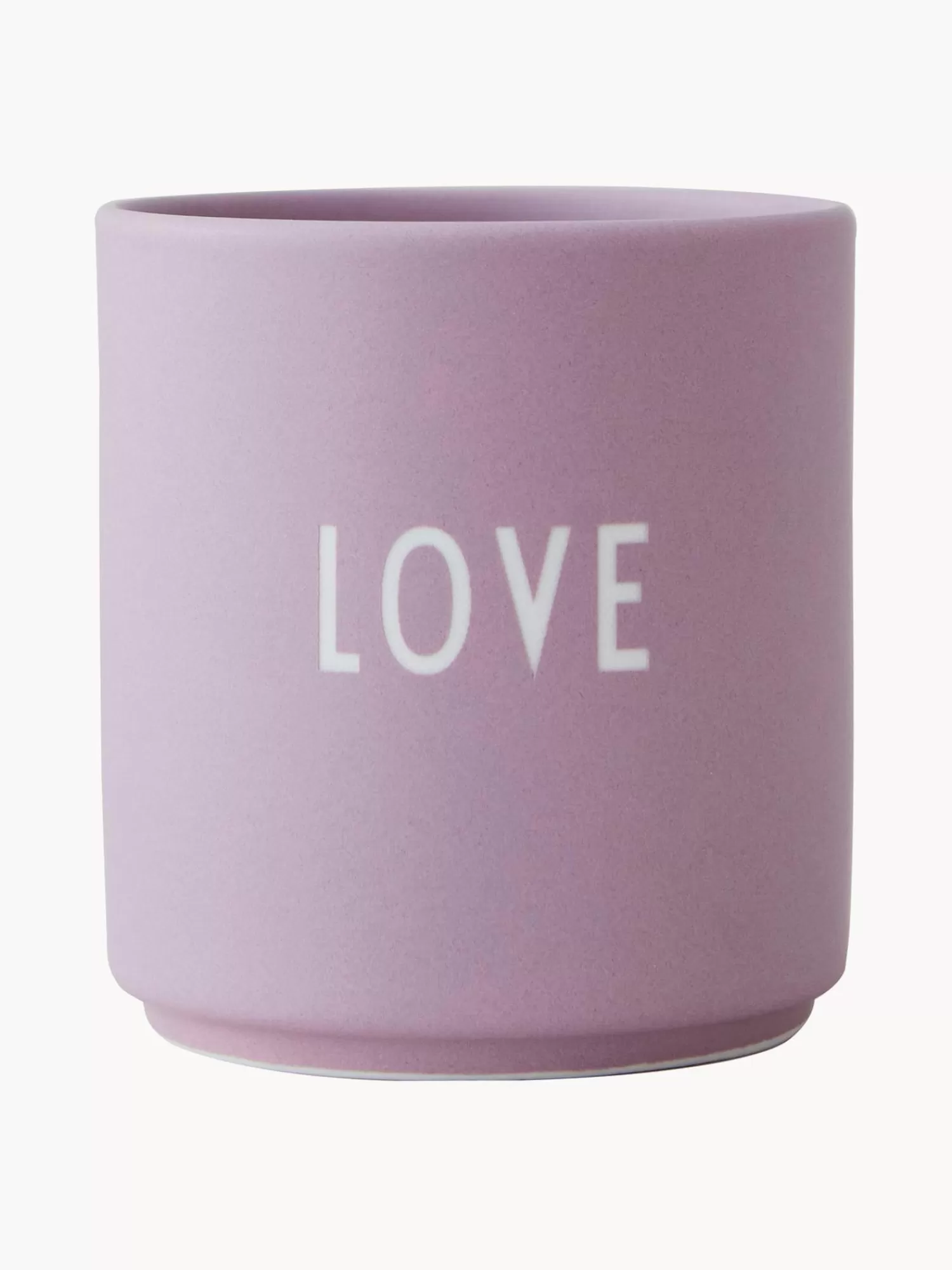 Design Letters Servies Collecties>Design Beker Favourite Love Met Opschrift