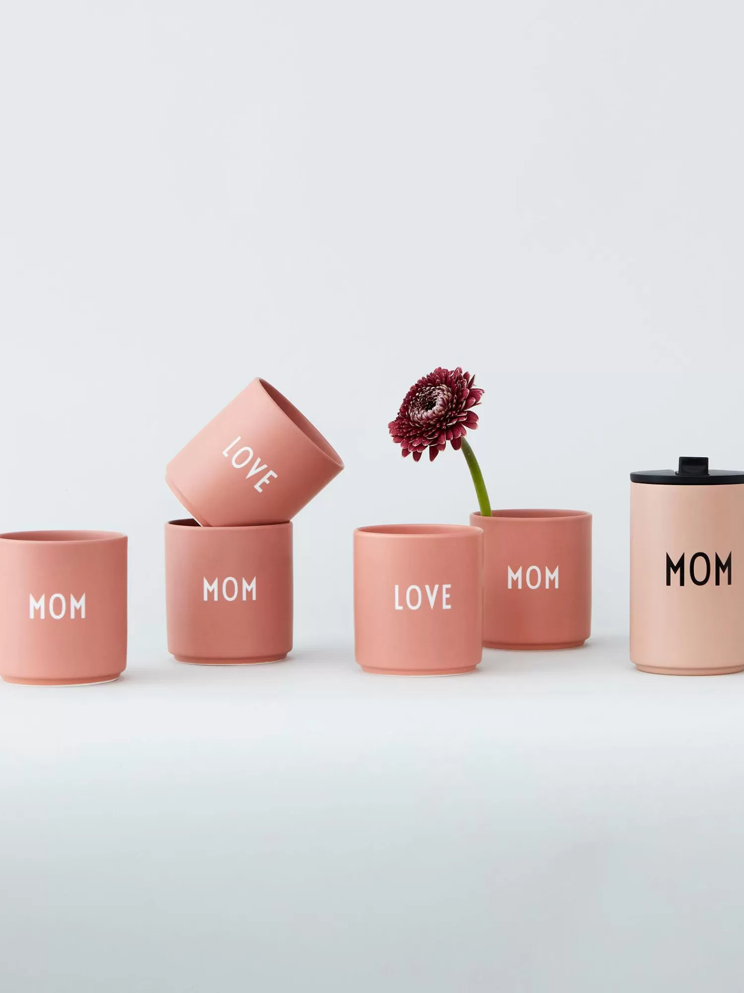 Design Letters Servies Collecties>Design Beker Favourite Love Met Opschrift