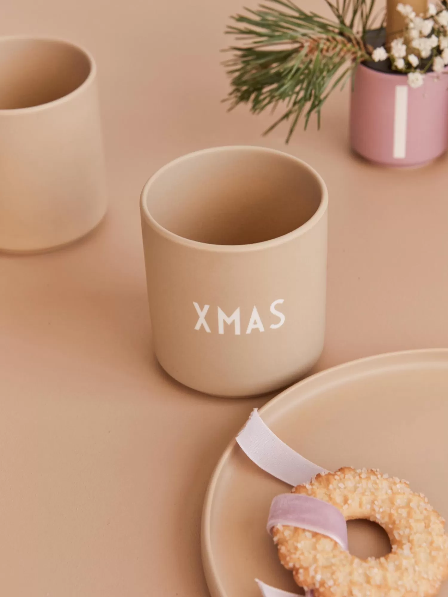 Design Letters Kopjes & Mokken>Design Beker Favourite Xmas Met Opschrift