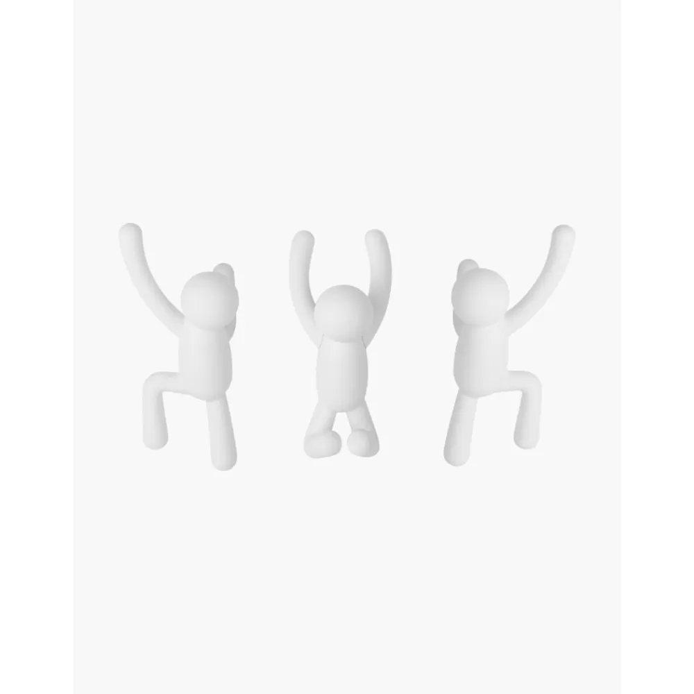 Umbra Design Wandhakenset Buddy, Set Van 3- Kapstokken