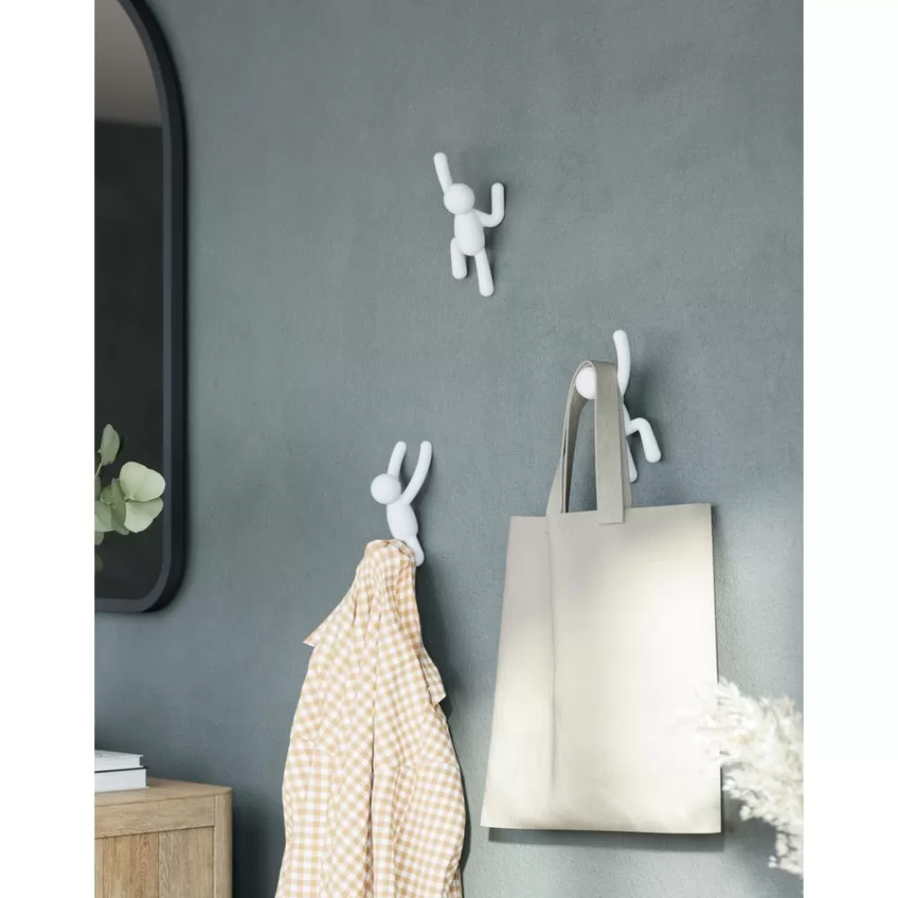 Umbra Design Wandhakenset Buddy, Set Van 3- Kapstokken