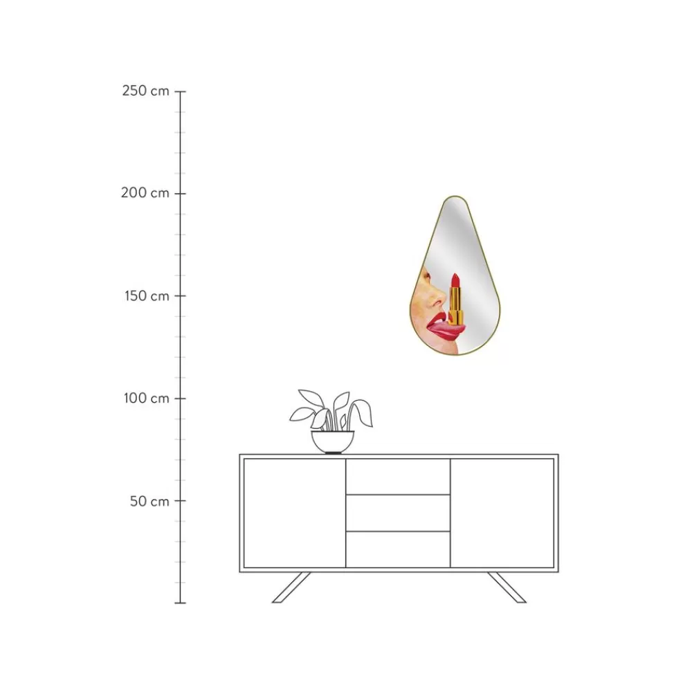 Seletti Design Wandspiegel Tongue- Wandspiegels