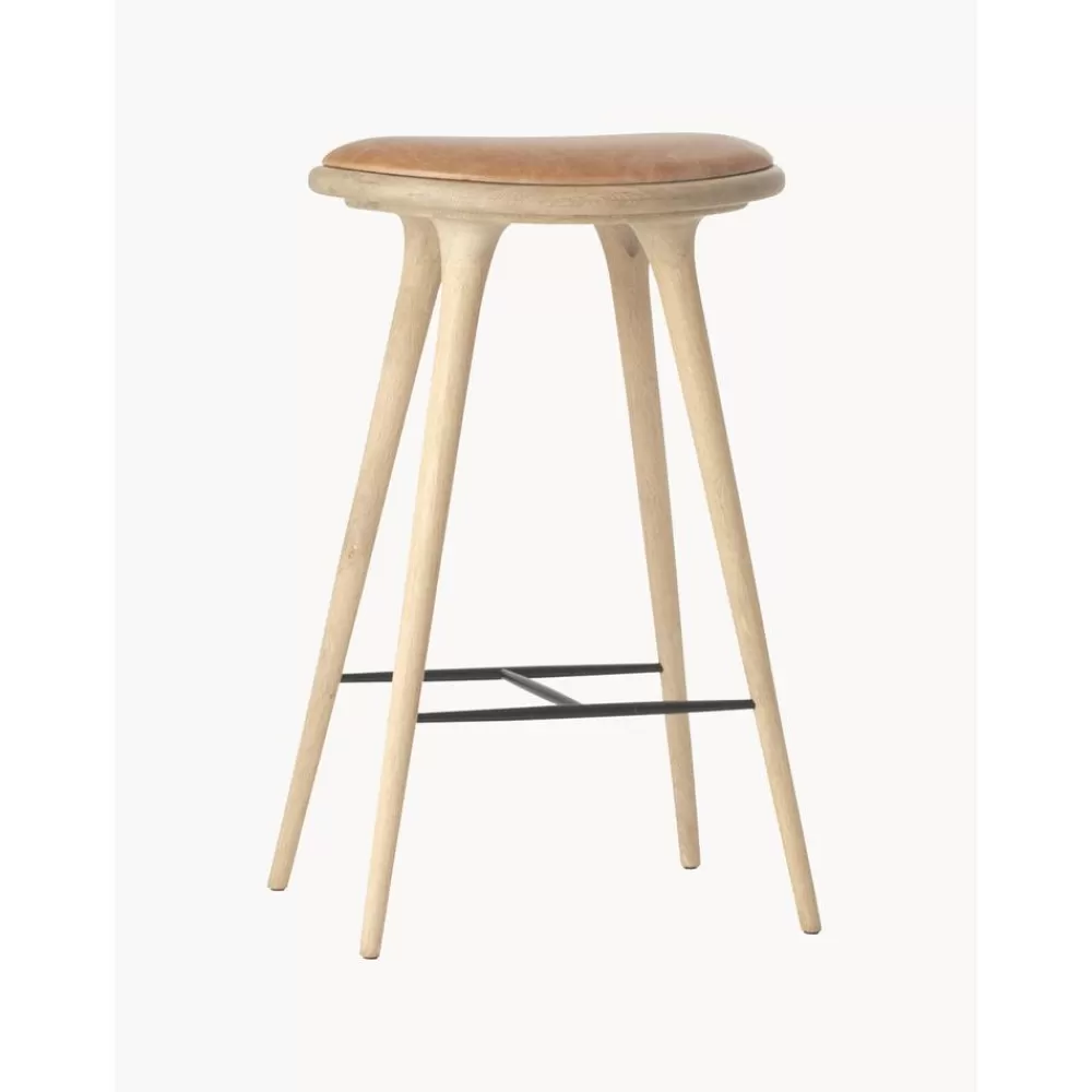 Mater Eikenhouten Barkruk High Stool- Barkrukken