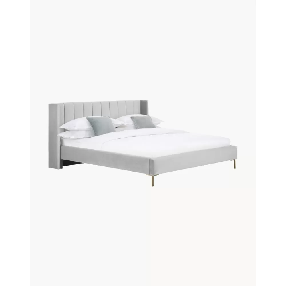 * Gestoffeerd Fluwelen Bed Dusk- Bedden