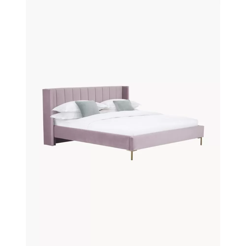 * Gestoffeerd Fluwelen Bed Dusk- Bedden