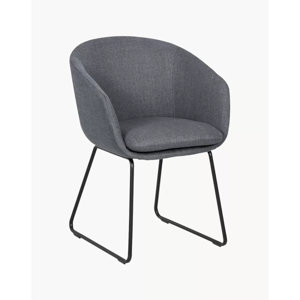 * Gestoffeerde Fauteuil Juri- Eetkamerstoelen