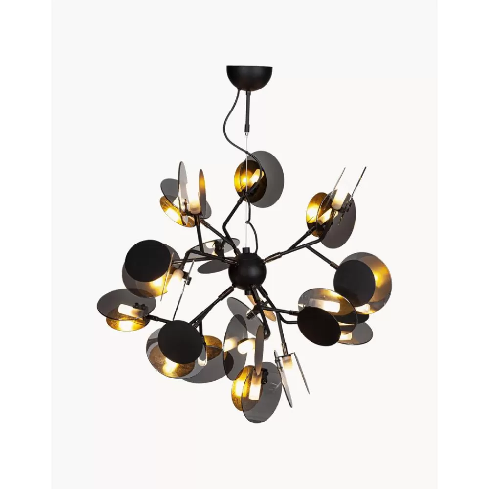 By Rydens Grote Plafondlamp Turno Met Diffusorschijven- Hanglampen