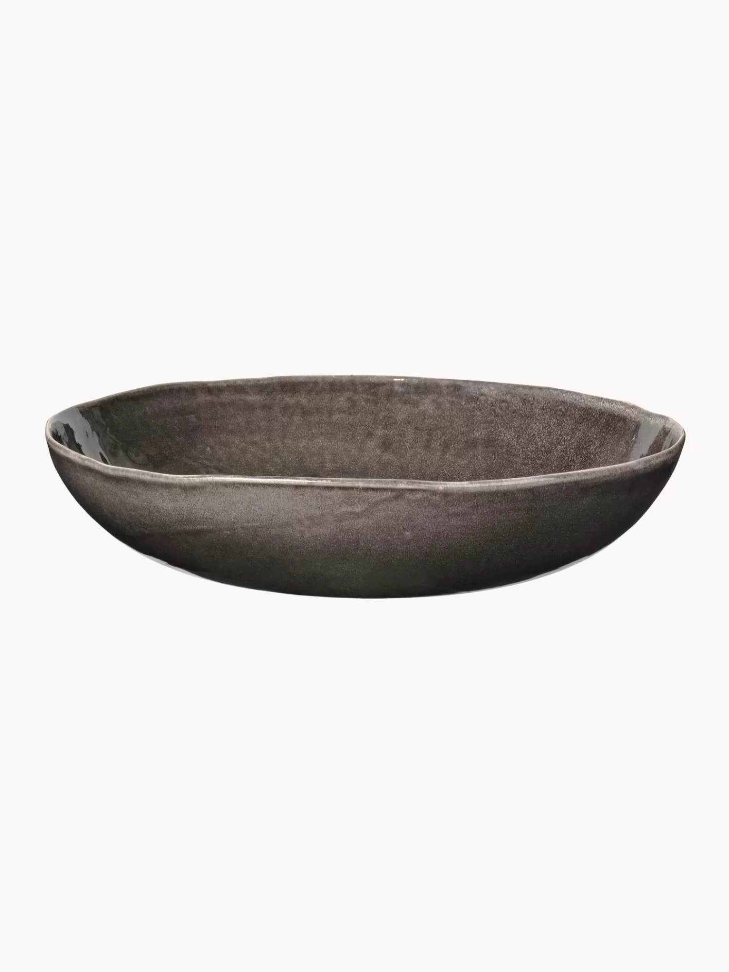 Broste Copenhagen Servies Collecties>Handgemaakt Serveerschaal Nordic Coal O 34 Cm