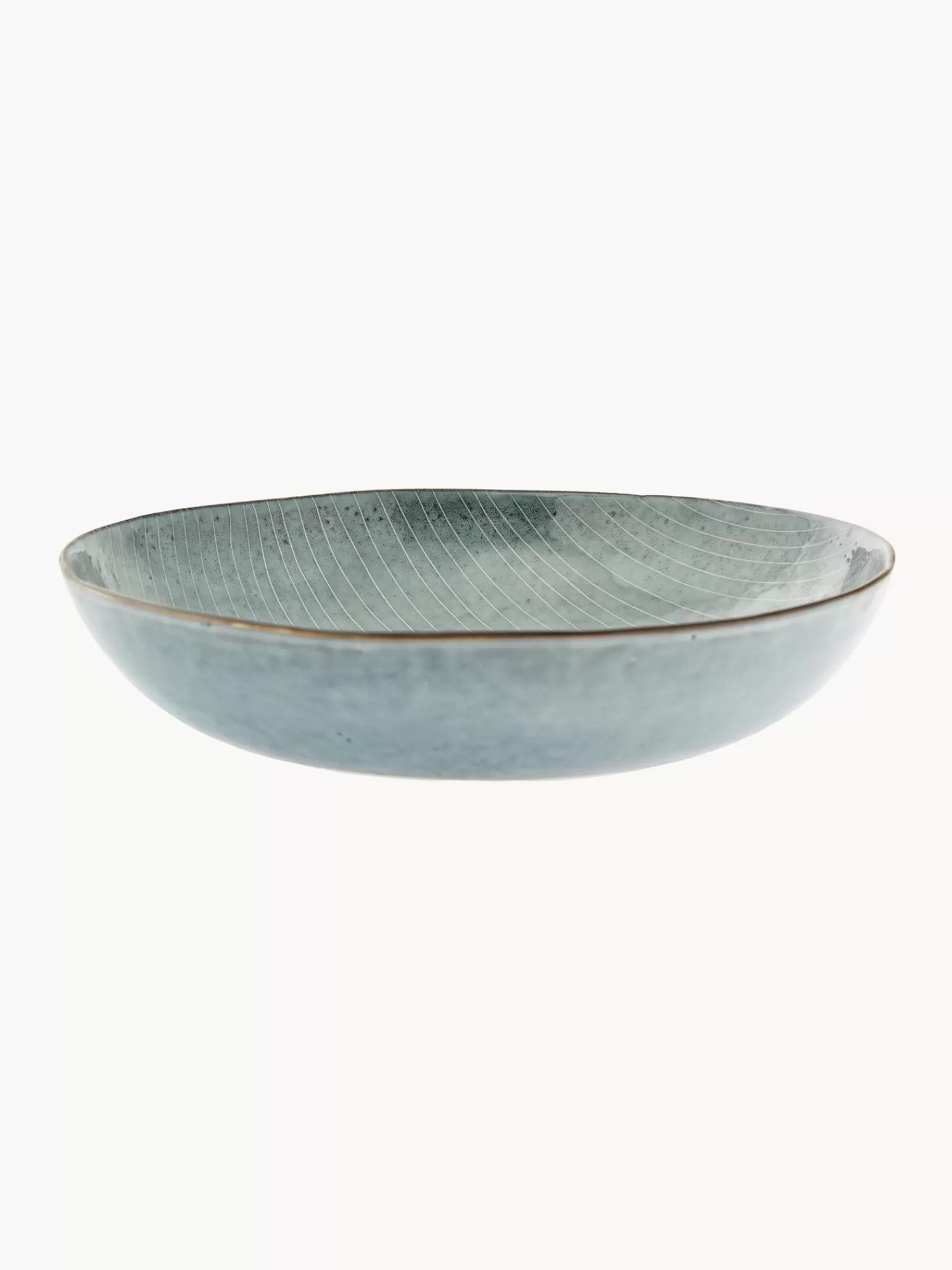 Broste Copenhagen Servies Collecties>Handgemaakt Serveerschaal Nordic Sea O 34 Cm