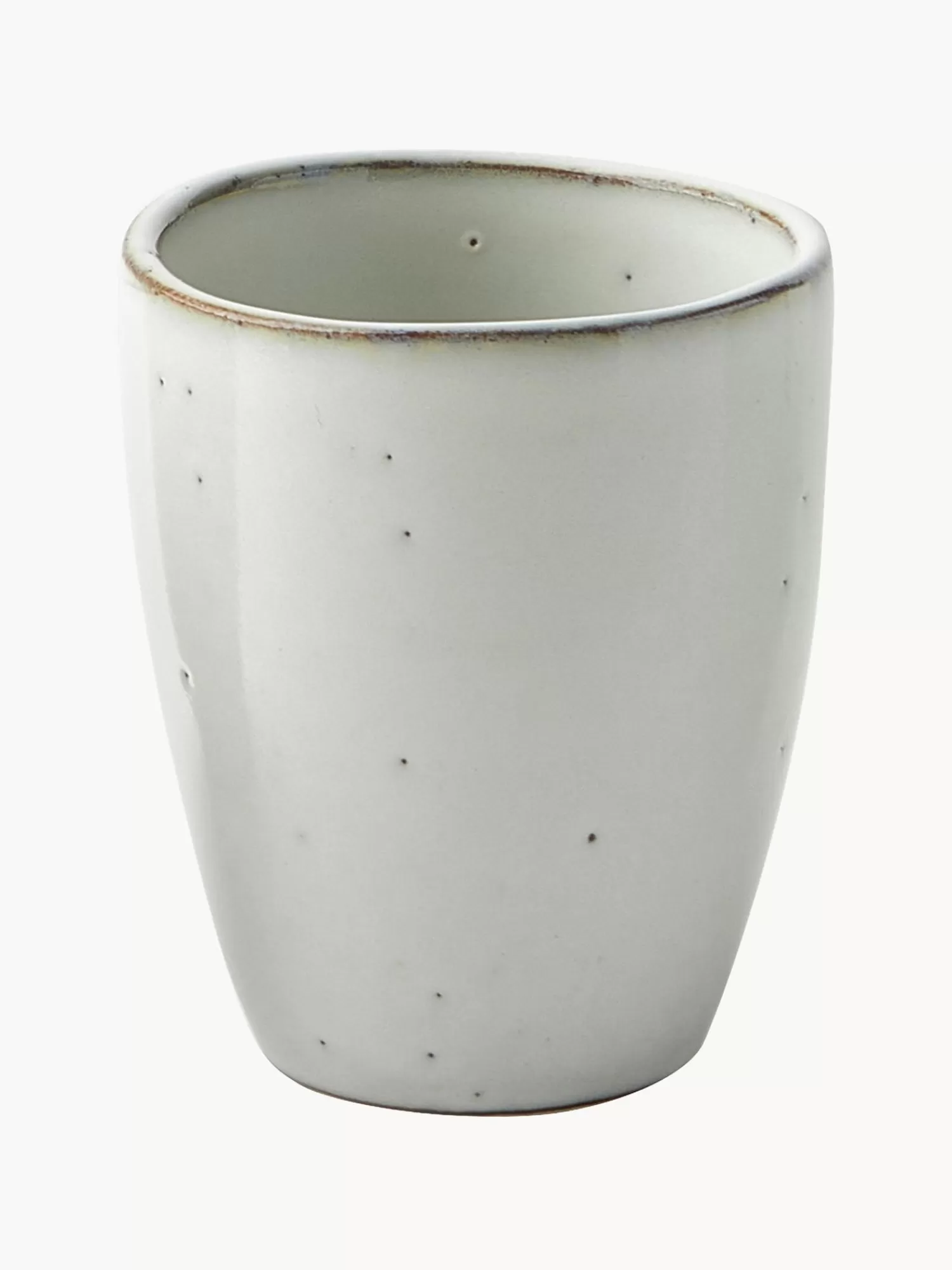 Broste Copenhagen Servies Collecties>Handgemaakte Beker Nordic Sand, 6 Stuks