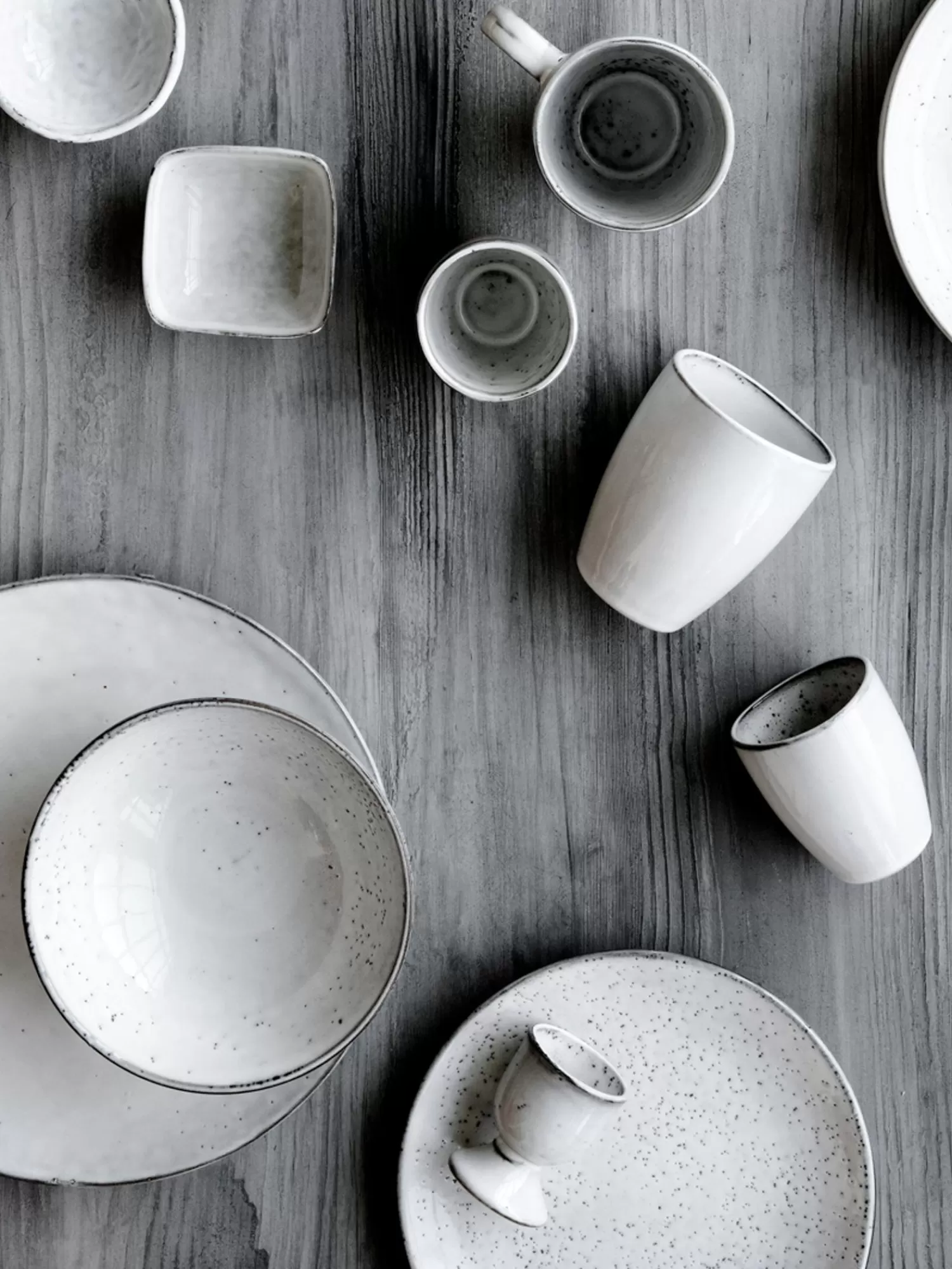 Broste Copenhagen Servies Collecties>Handgemaakte Beker Nordic Sand, 6 Stuks