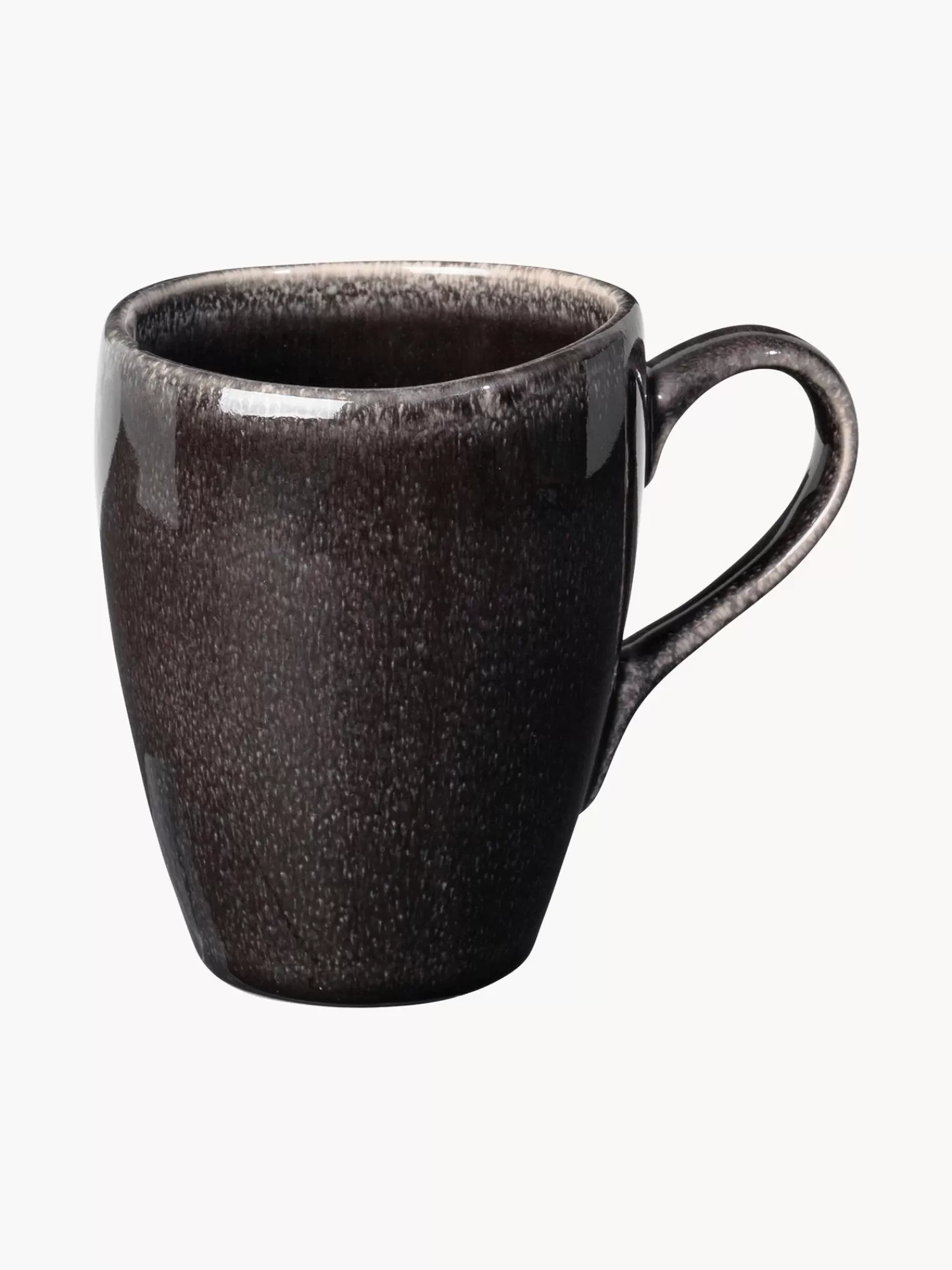 Broste Copenhagen Servies Collecties>Handgemaakte Kopjes Nordic Coal, 250 Ml, 6 Stuks