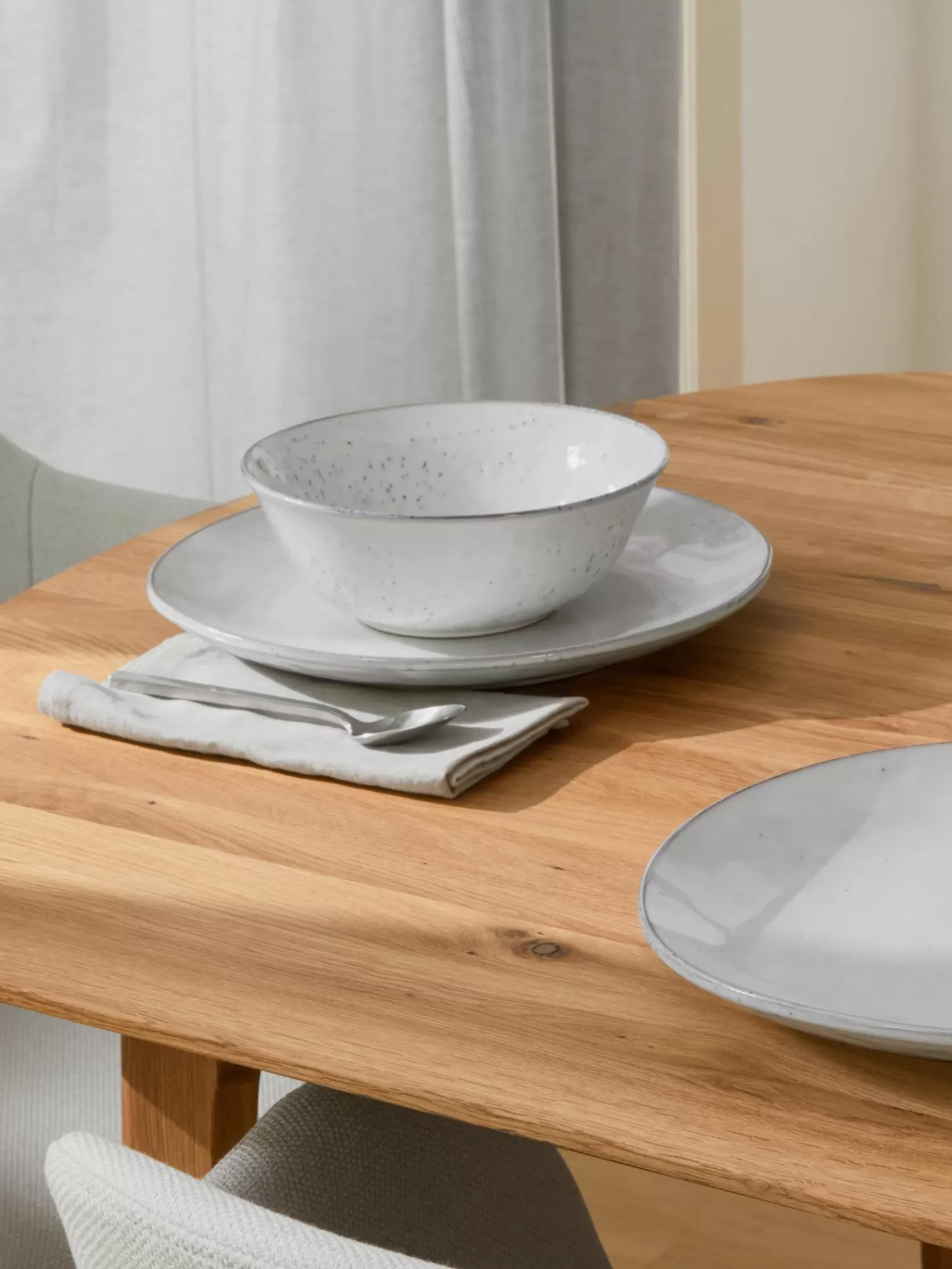 Broste Copenhagen Servies Collecties>Handgemaakte Schaal Nordic Sand, O 21 Cm