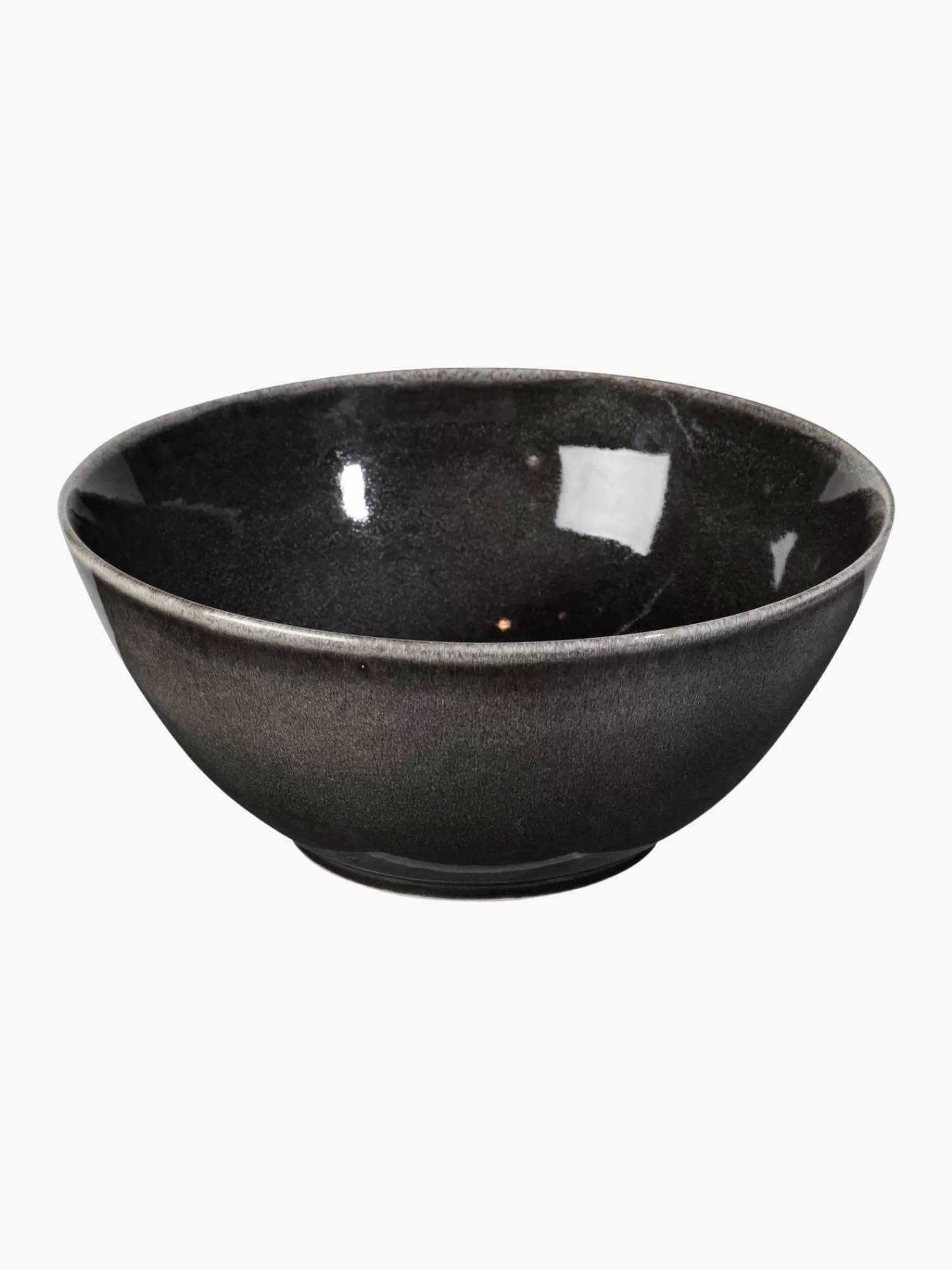 Broste Copenhagen Servies Collecties>Handgemaakte Serveerschaal Nordic Coal, O 25 Cm