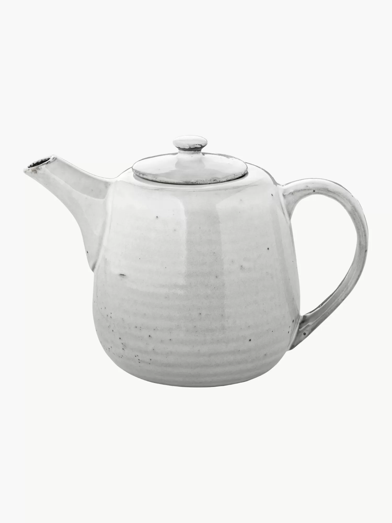 Broste Copenhagen Servies Collecties>Handgemaakte Theepot Nordic Sand, 1.3 L