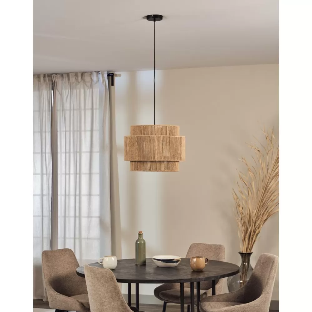 * Hanglamp Cecillia Van Jute- Hanglampen