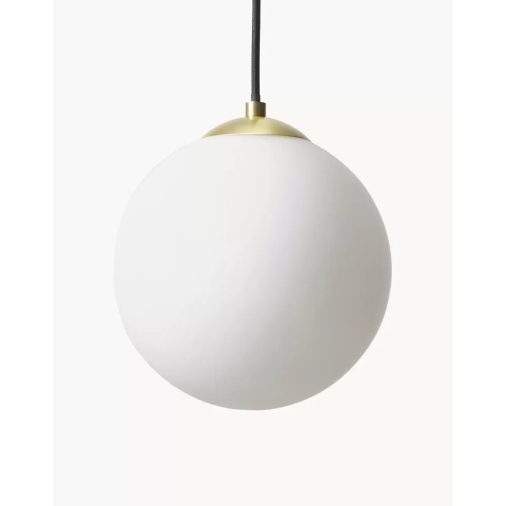 * Hanglamp Met Bollen Beth Van Opaalglas- Hanglampen