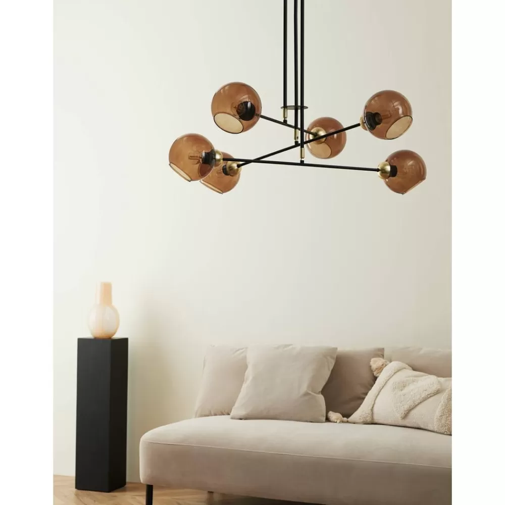 Ellos Home Hanglamp Met Glazen Bollen Cooper- Hanglampen