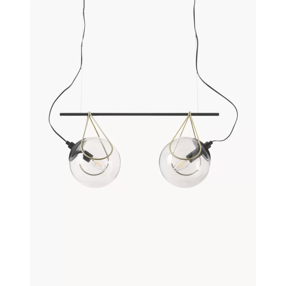 * Hanglamp Met Glazen Bollen Drea- Hanglampen