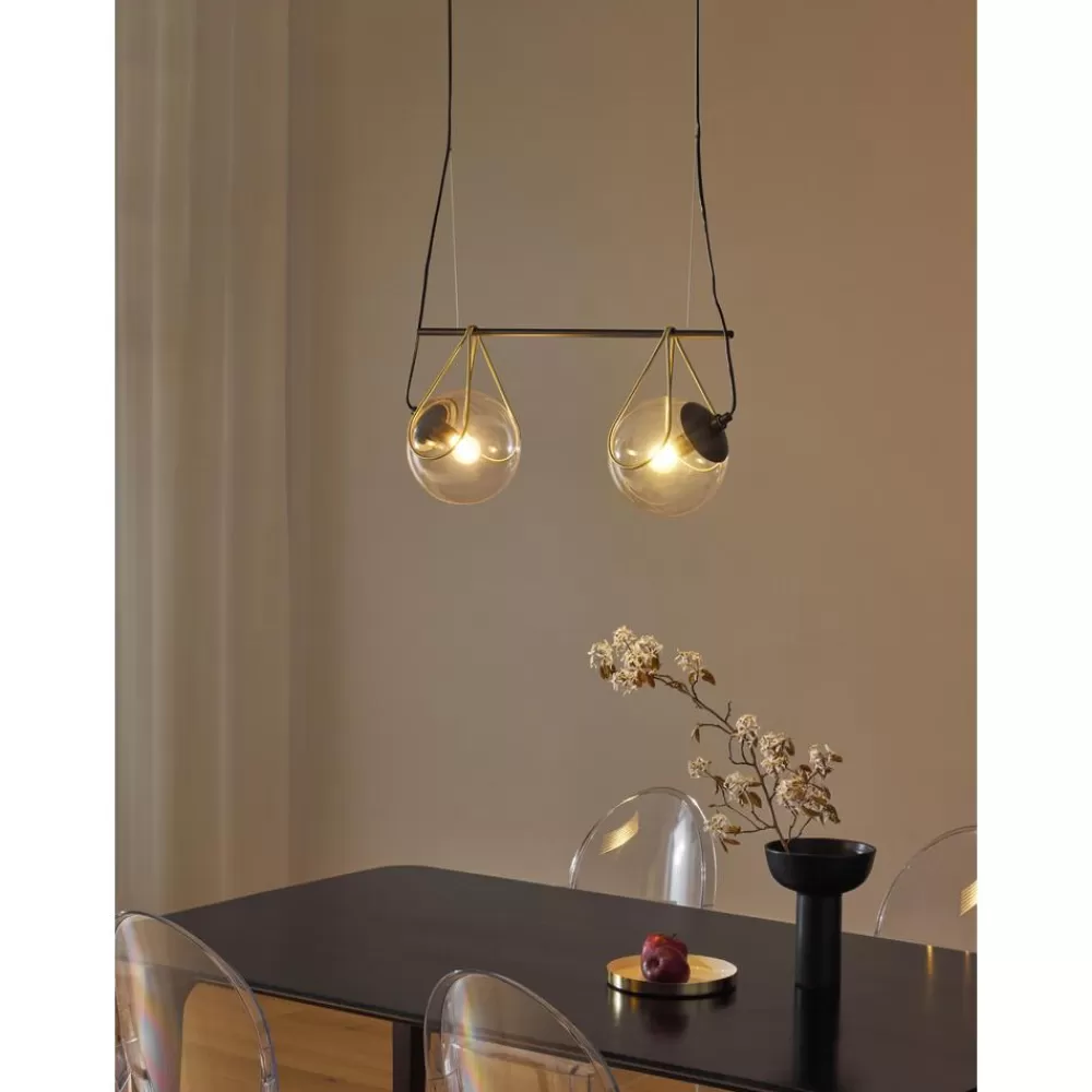 * Hanglamp Met Glazen Bollen Drea- Hanglampen