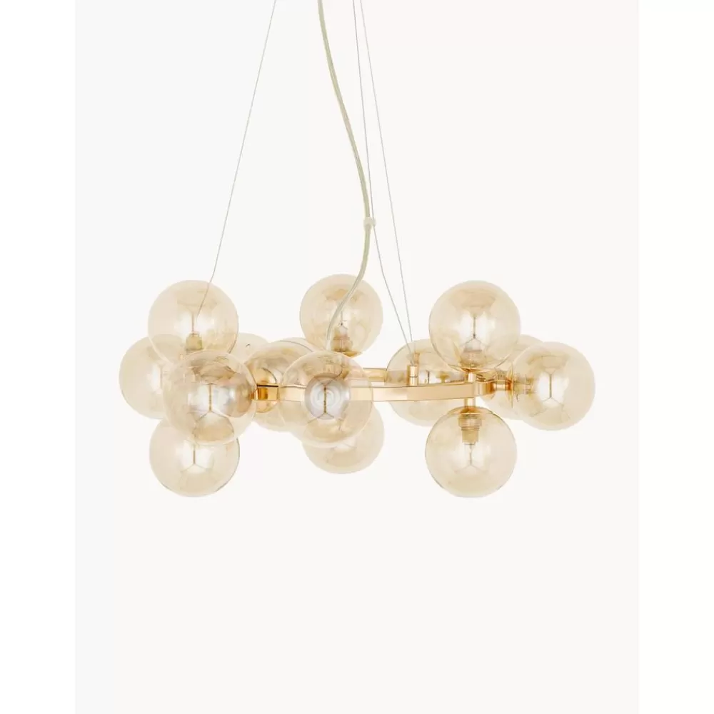 By Rydens Hanglamp Met Ronde Glazen Bollen Splendor- Hanglampen