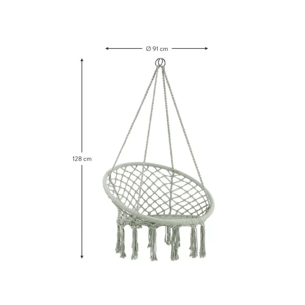 Bizzotto Hangstoel Bang Met Franjes- Tuinmeubels