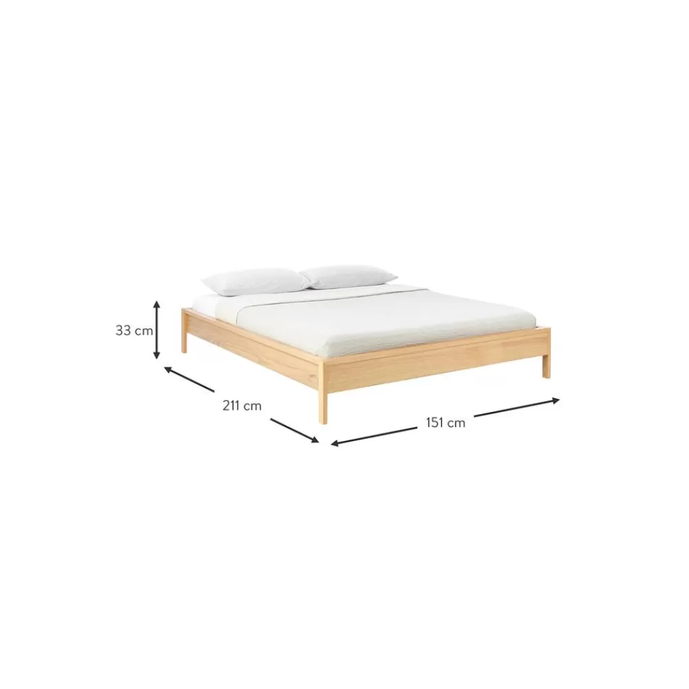 * Houten Bed Tammy- Bedden