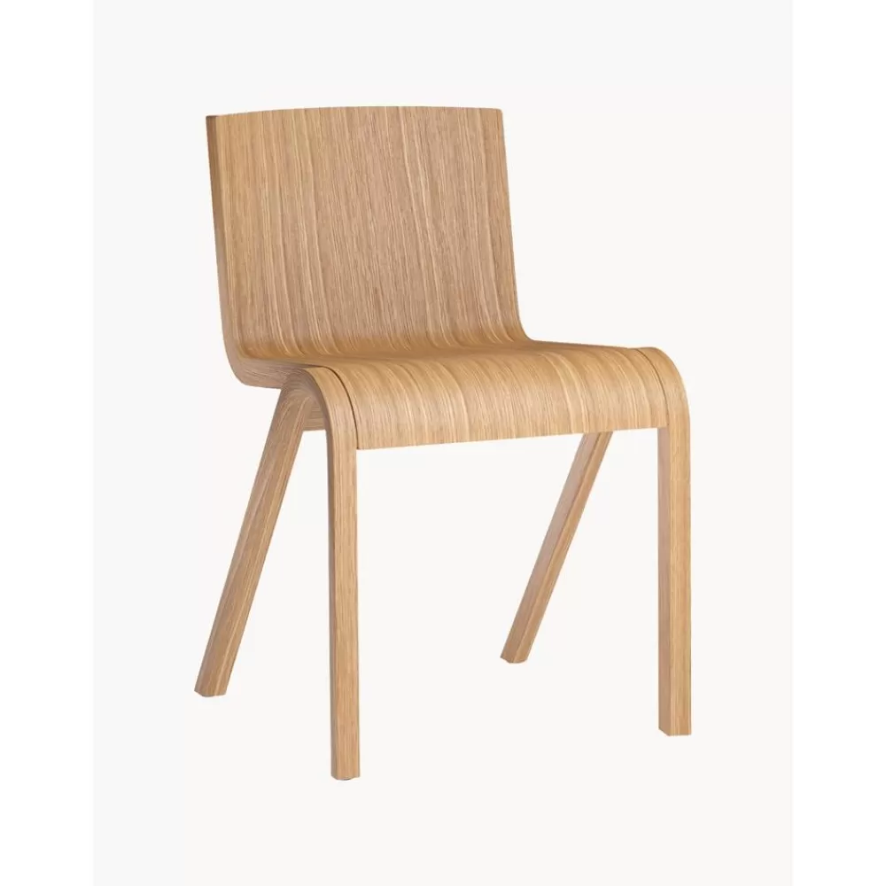 Audo Copenhagen Houten Stoel Ready Dining Van Eikenhout- Eetkamerstoelen