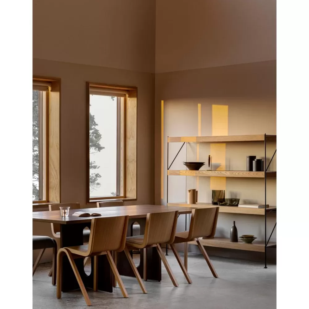 Audo Copenhagen Houten Stoel Ready Dining Van Eikenhout- Eetkamerstoelen