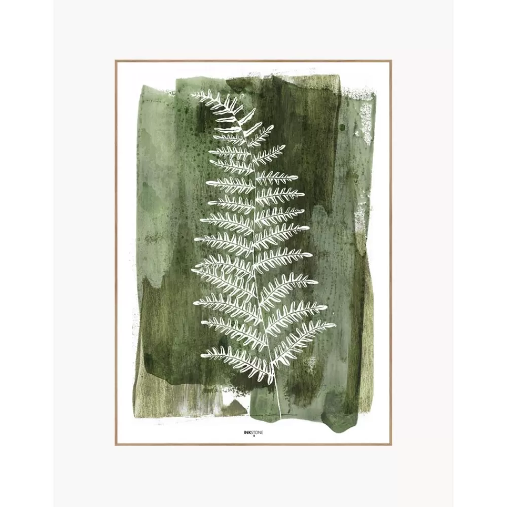 Malerifabrikken Ingelijste Digitale Print White Fern- Prints