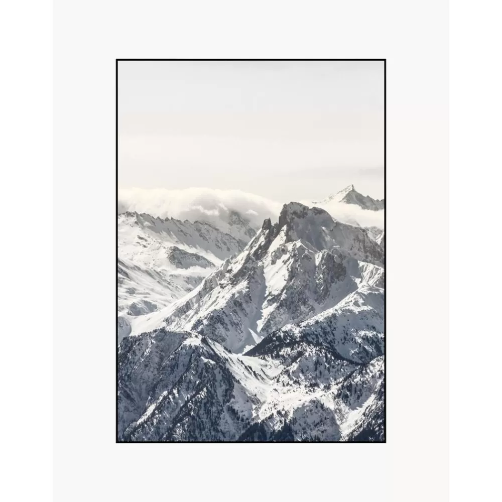 Malerifabrikken Ingelijste Digitale Print White Mountain- Prints