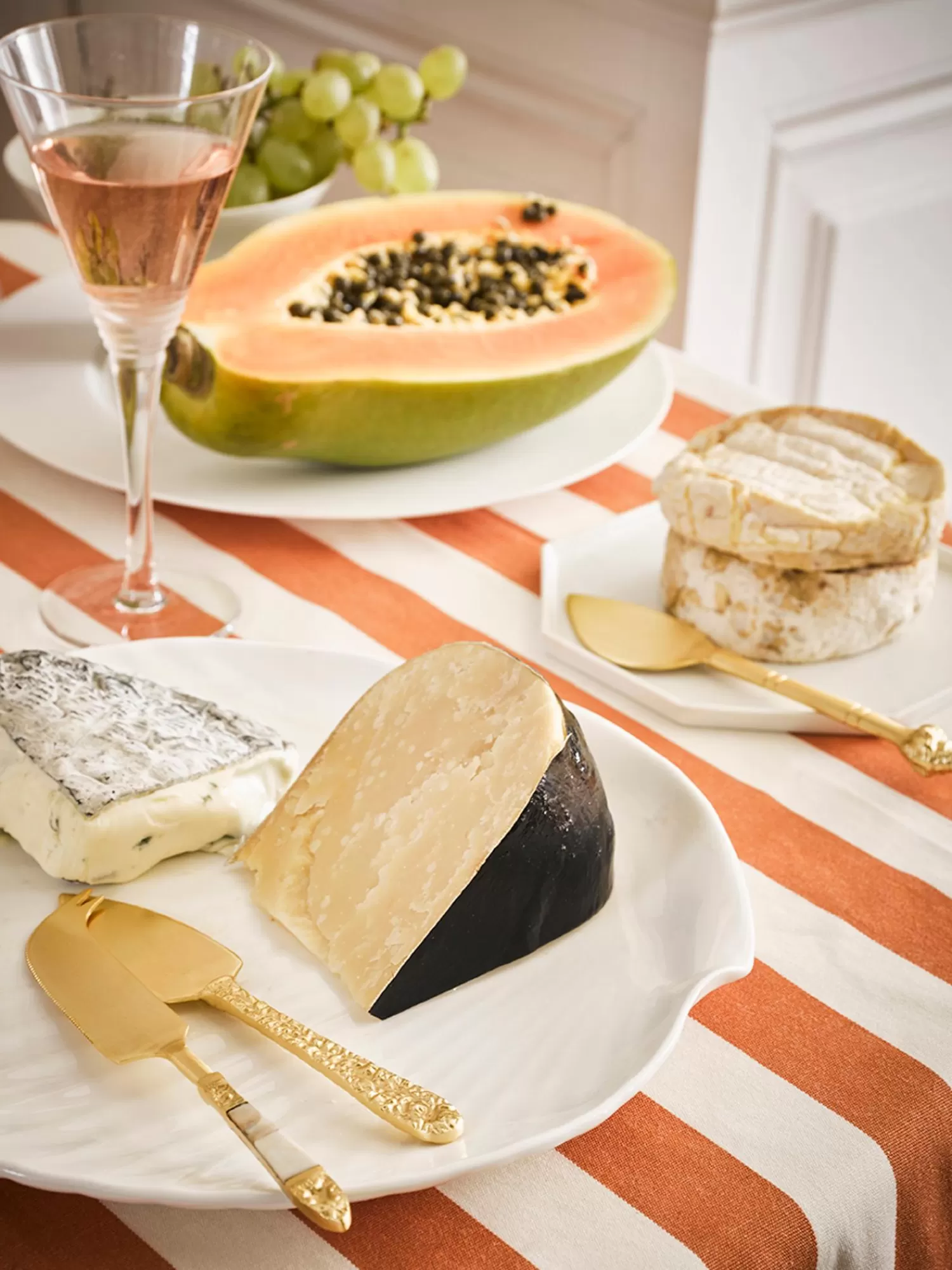 HKliving Serveerbestek>Kaasmessenset Cheese, Set Van 3