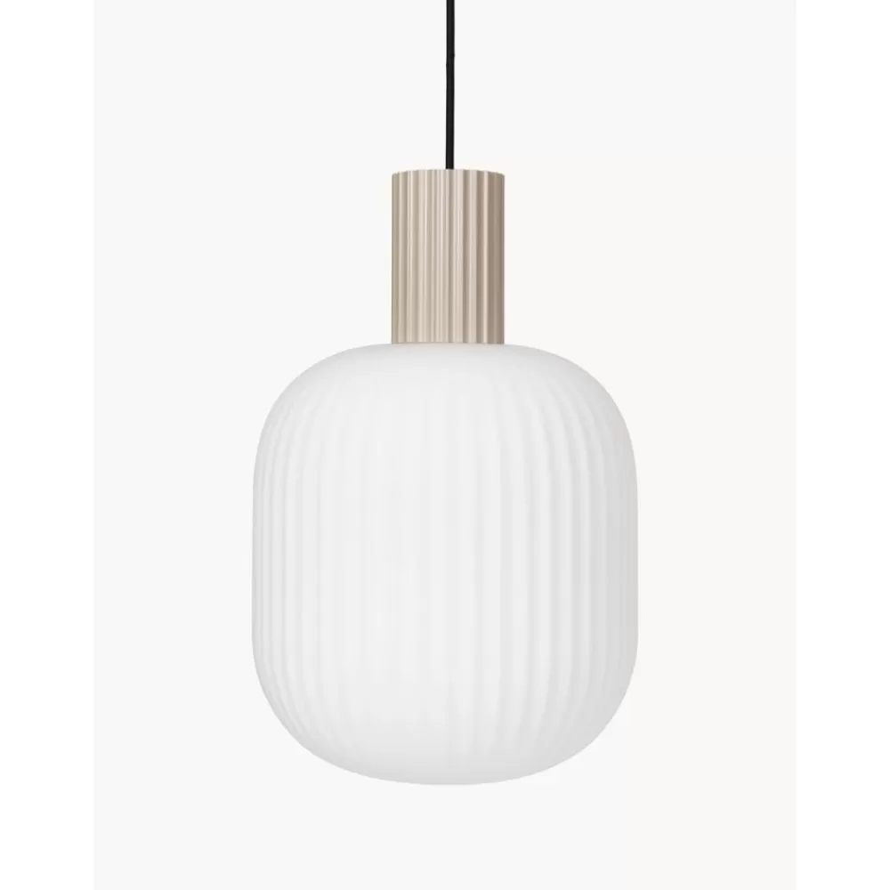 Broste Copenhagen Kleine Scandi Hanglamp Lolly Van Glas- Hanglampen