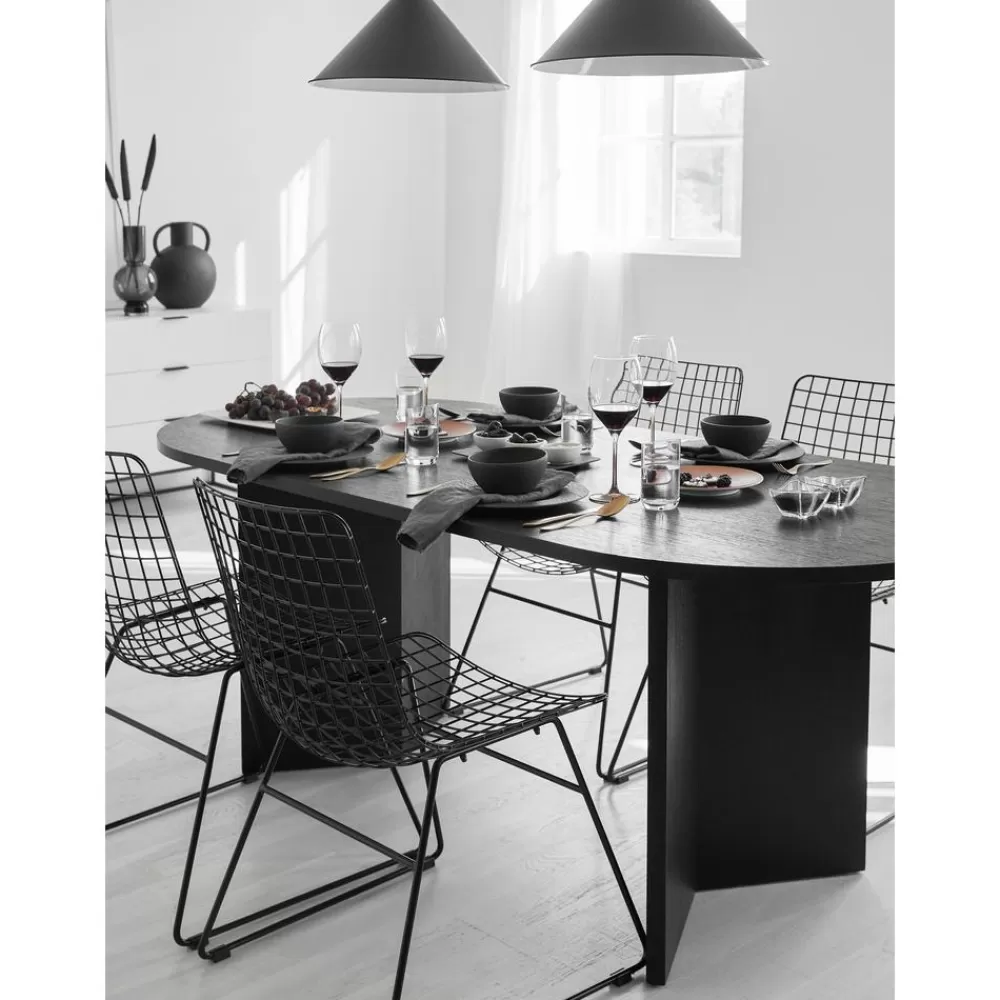 HKliving Metalen Stoel Wire- Eetkamerstoelen