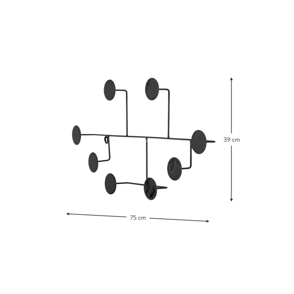 Bloomingville Metalen Wandkapstok Fia- Kapstokken