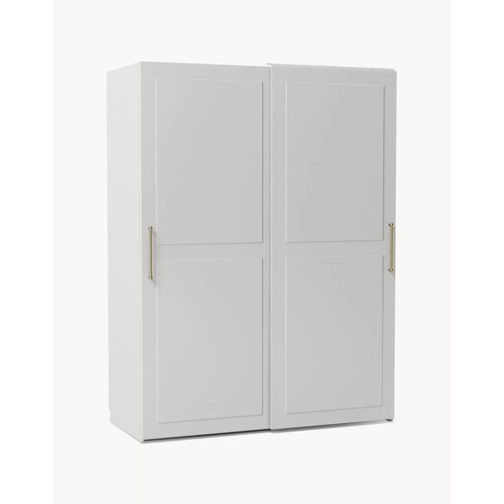 * Modulaire Schuifdeurkast Charlotte, 150 Cm Breed, Diverse Varianten- Kledingkasten