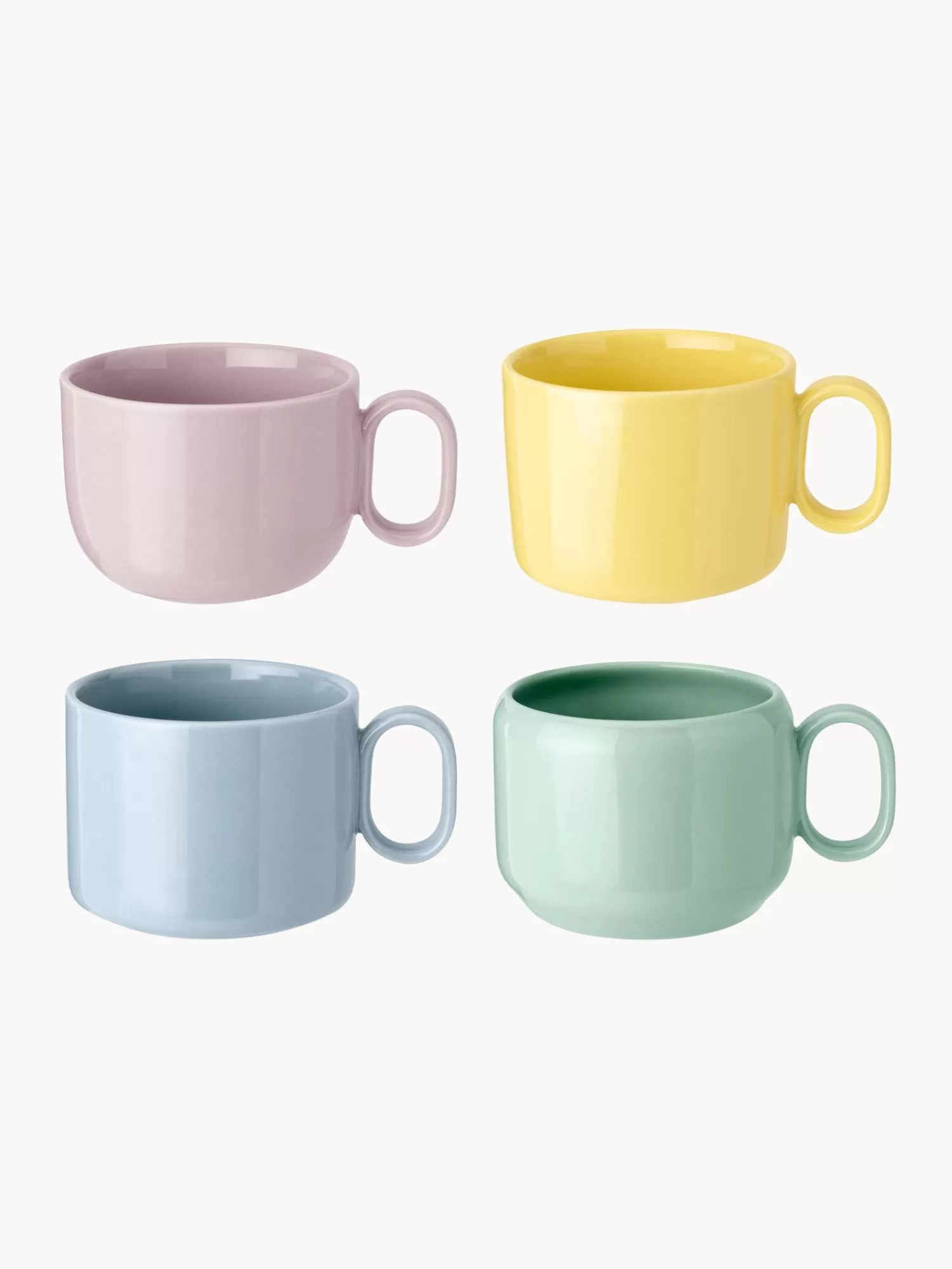 Stelton Kopjes & Mokken>Mokken Mix'N'Match, Set Van 4