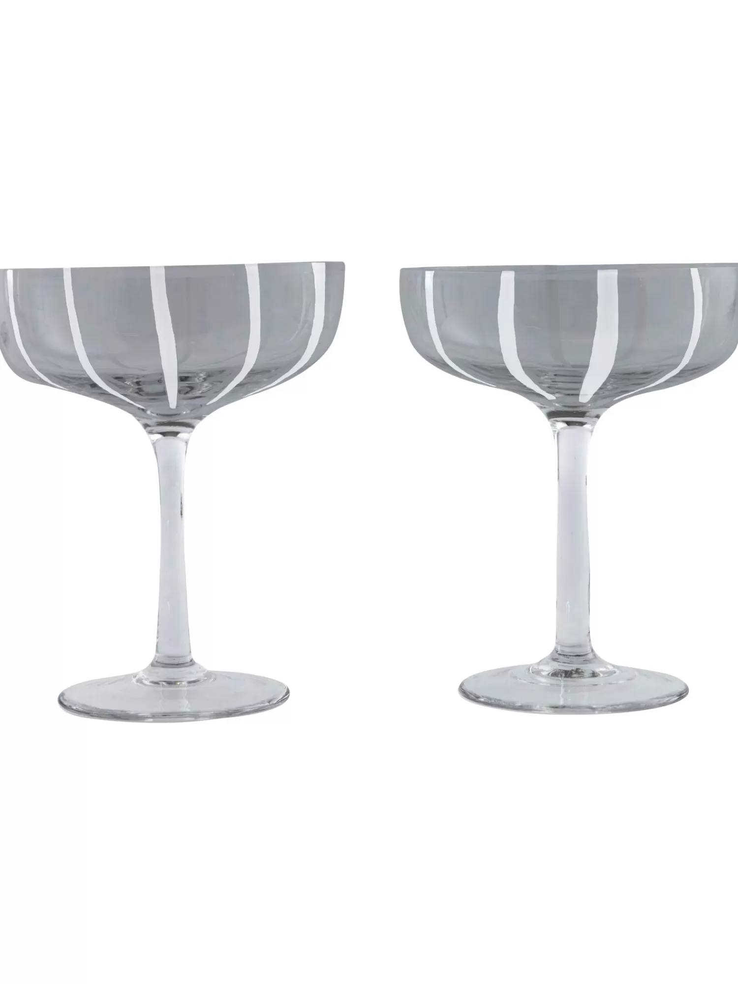 Oyoy Living Design Wijnglazen>Mondgeblazen Champagneglazen Mizu, 2 Stuks