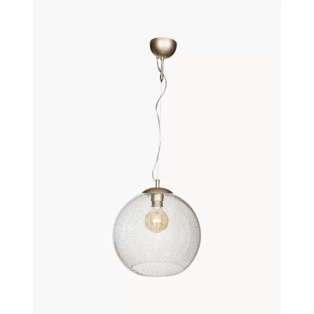 By Rydens Mondgeblazen Hanglamp Golden Van Glas- Hanglampen