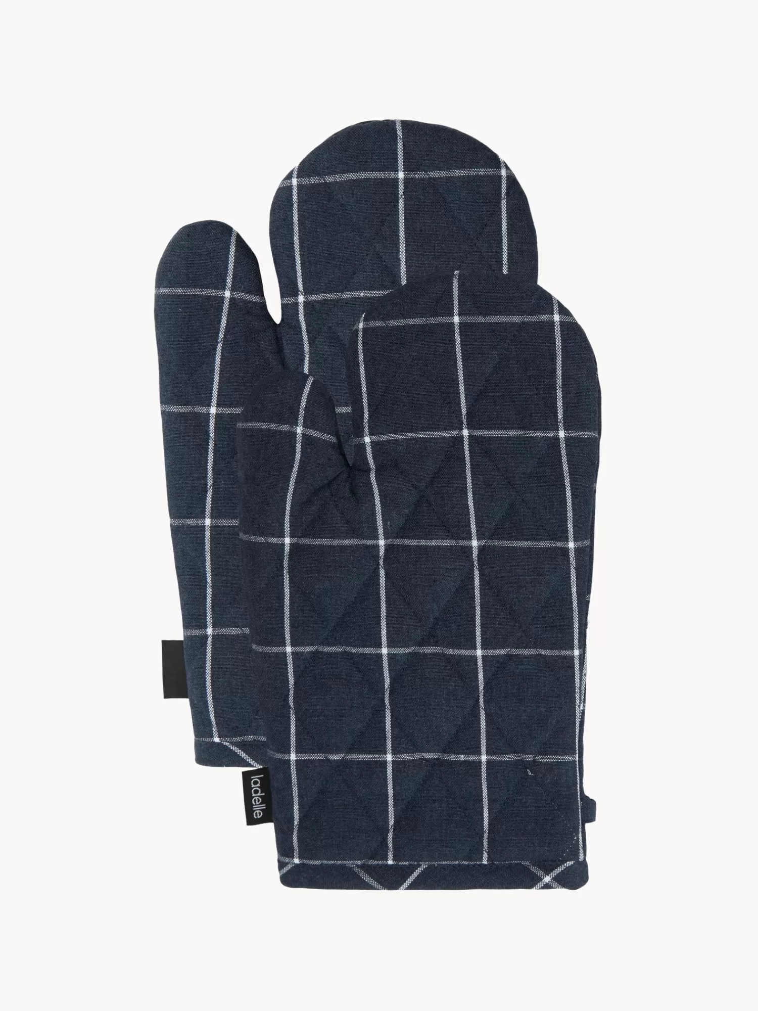 Ladelle Keukentextiel>Ovenwanten Eco Check, 2 Stuks