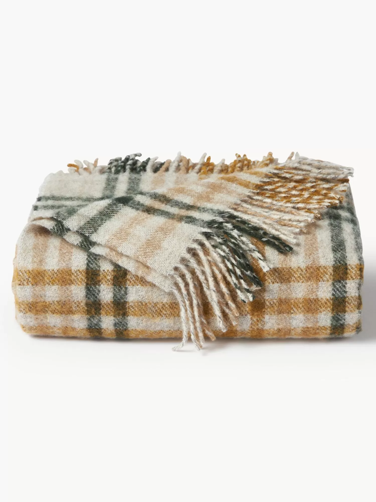 * Plaids & Dekentjes>Plaid Timothy Met Franjes