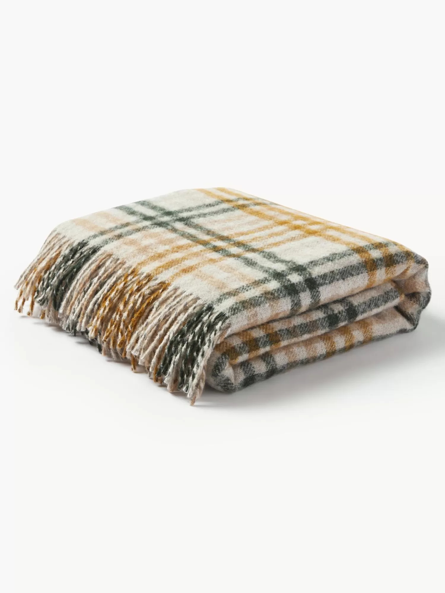 * Plaids & Dekentjes>Plaid Timothy Met Franjes