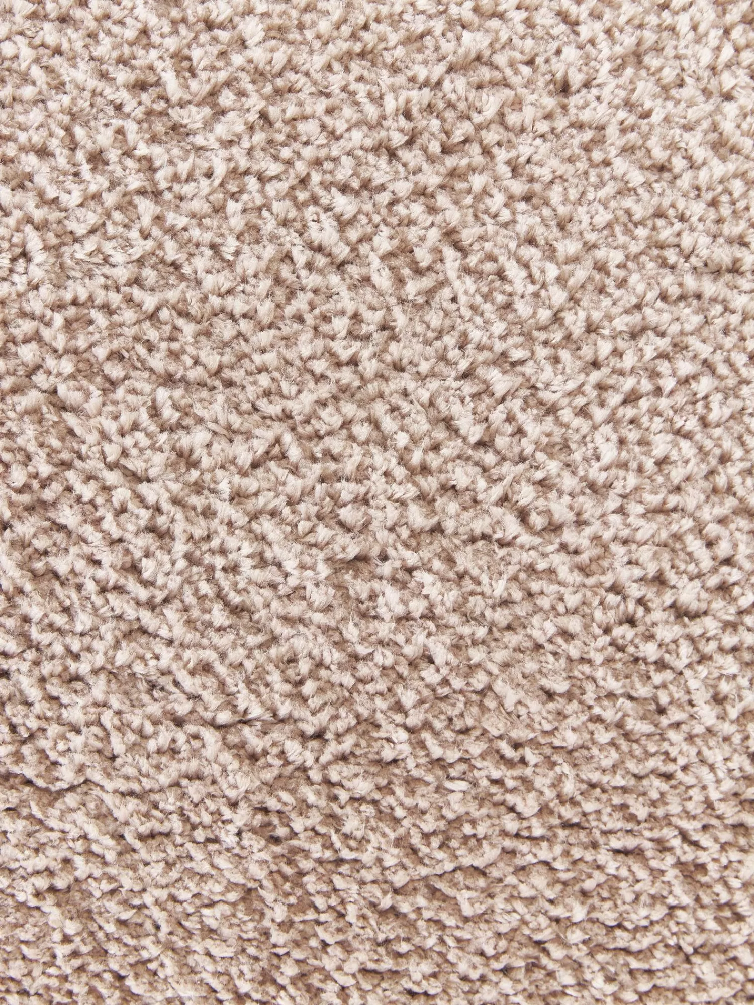 * Ronde Vloerkleden>Pluizig Rond Hoogpolig Vloerkleed Leighton In Beige